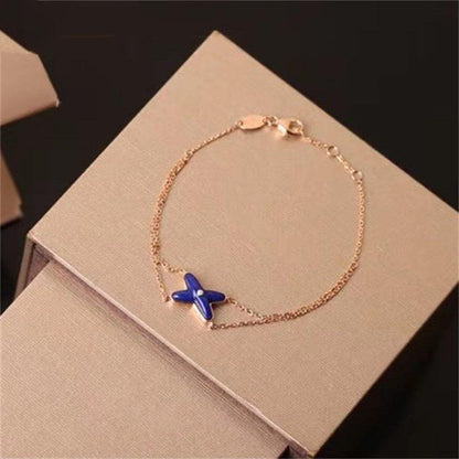 [AM]Hollow Design Four-Leaf Clover Flower Shape Ring