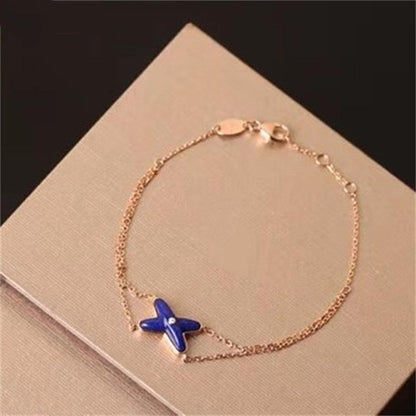 [AM]Hollow Design Four-Leaf Clover Flower Shape Ring