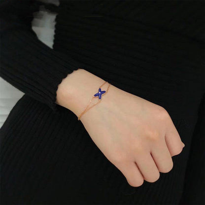 [AM]Hollow Design Four-Leaf Clover Flower Shape Ring