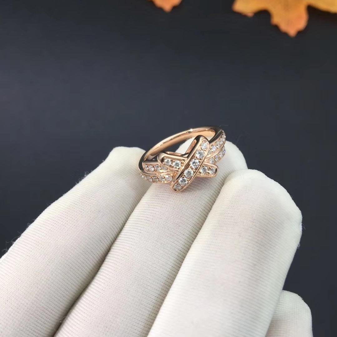 [AM]JEUX DE RING ROSE GOLD DIAMOND