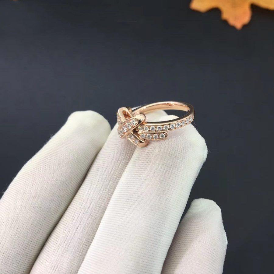 [AM]JEUX DE RING ROSE GOLD DIAMOND