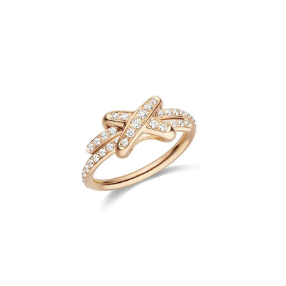 [AM]JEUX DE RING ROSE GOLD DIAMOND