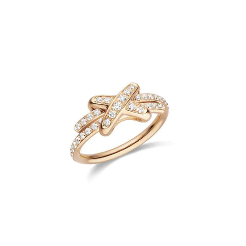 [AM]JEUX DE RING ROSE GOLD DIAMOND