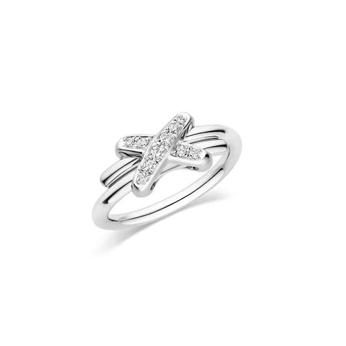 [AM]JEUX DE SILVER DIAMOND RING