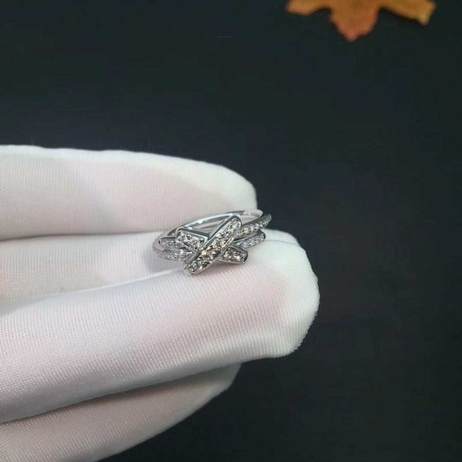 [AM]JEUX DE SILVER DIAMOND RING