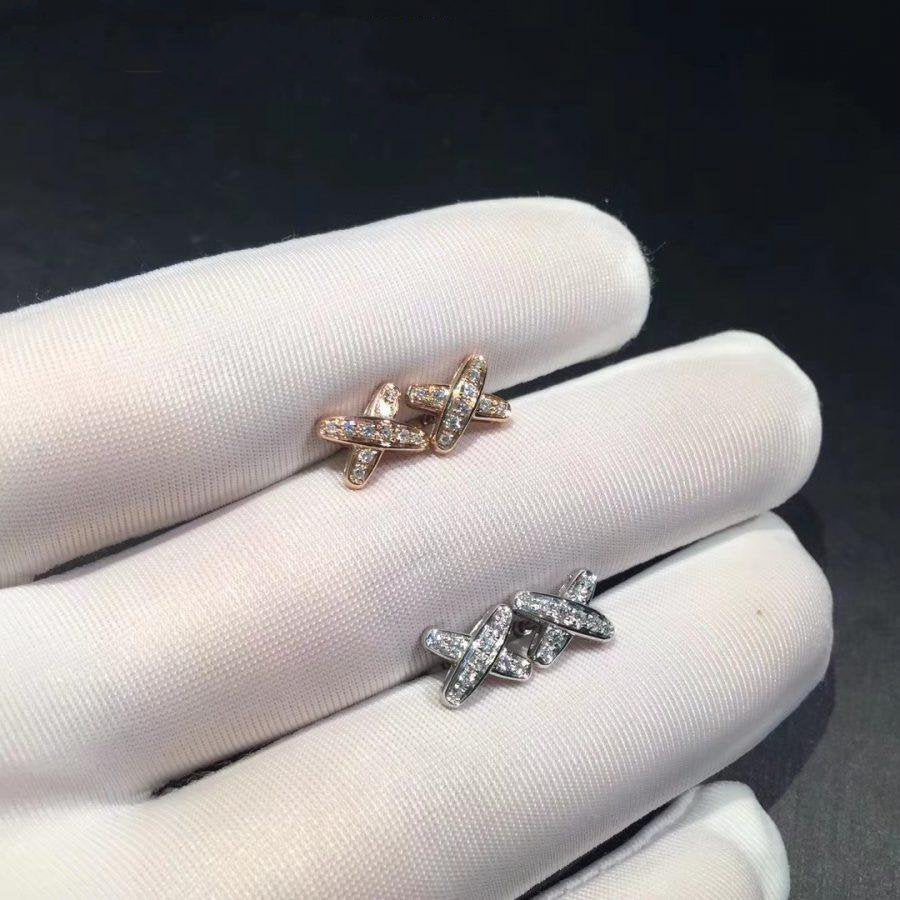 [AM]JEUX DE DIAMOND EARRINGS