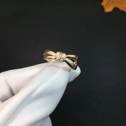 [AM]LIENS RING ROSE GOLD DIAMOND