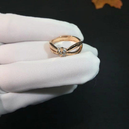 [AM]LIENS RING ROSE GOLD DIAMOND