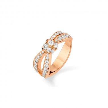 [AM]LIENS ROSE GOLD DIAMOND RING