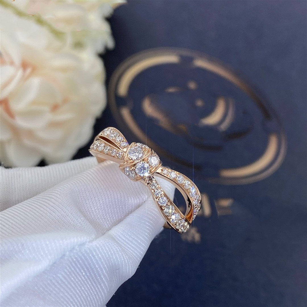 [AM]LIENS ROSE GOLD DIAMOND RING