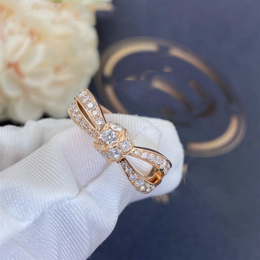 [AM]LIENS ROSE GOLD DIAMOND RING