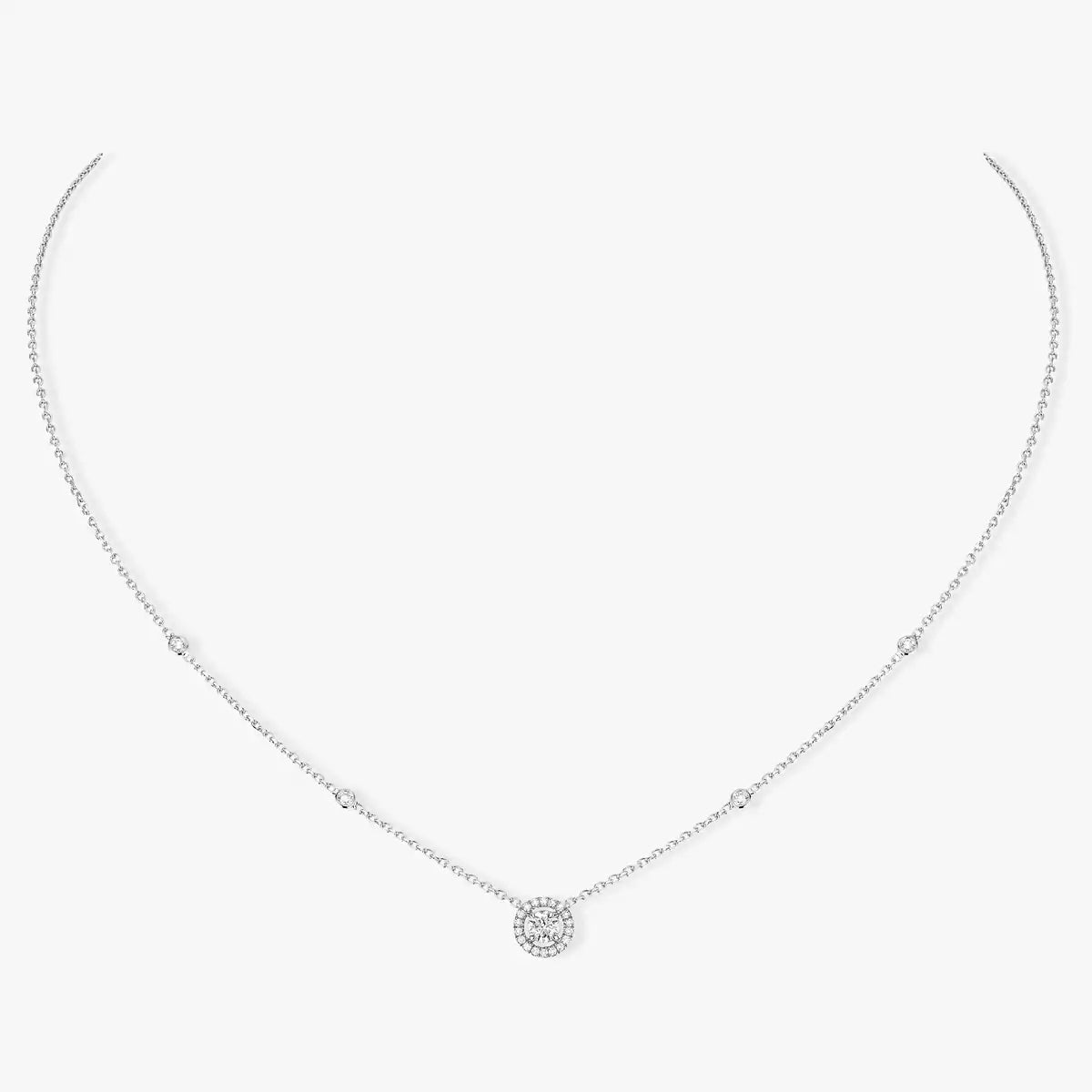 [AM]JOY PENDANT DIAMOND NECKLACE
