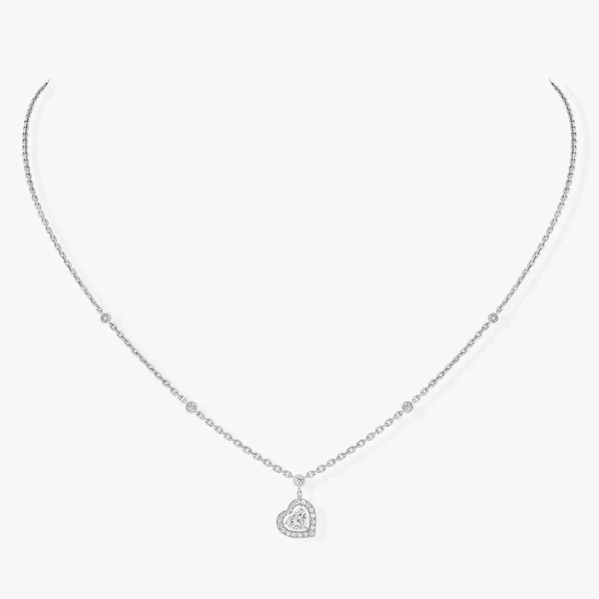 [AM]CLASSIC HEART PENDANT NECKLACE