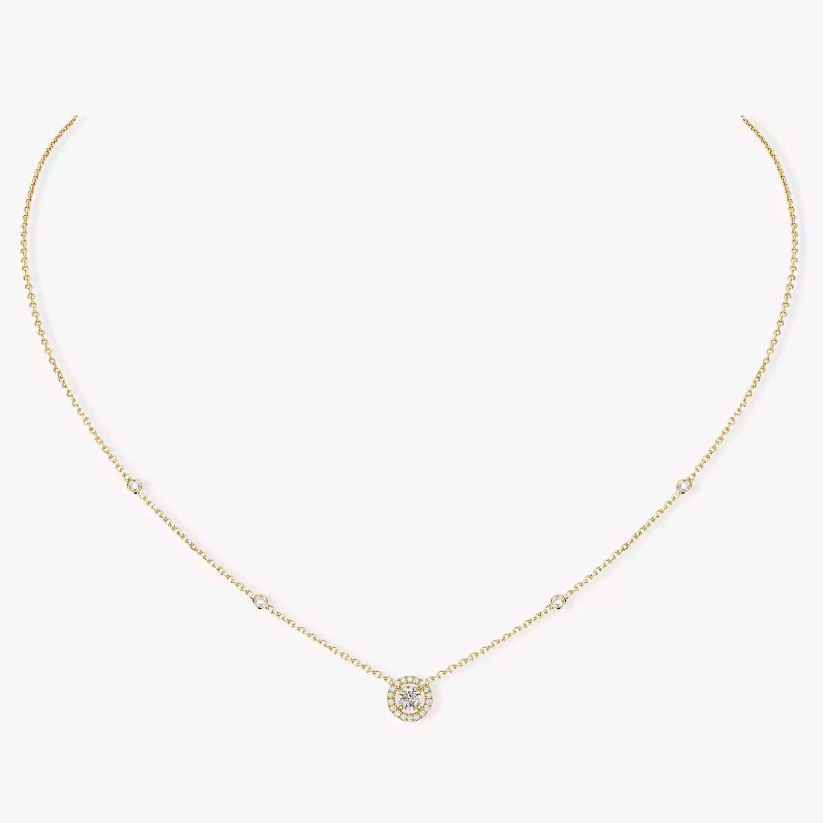 [AM]JOY PENDANT DIAMOND NECKLACE