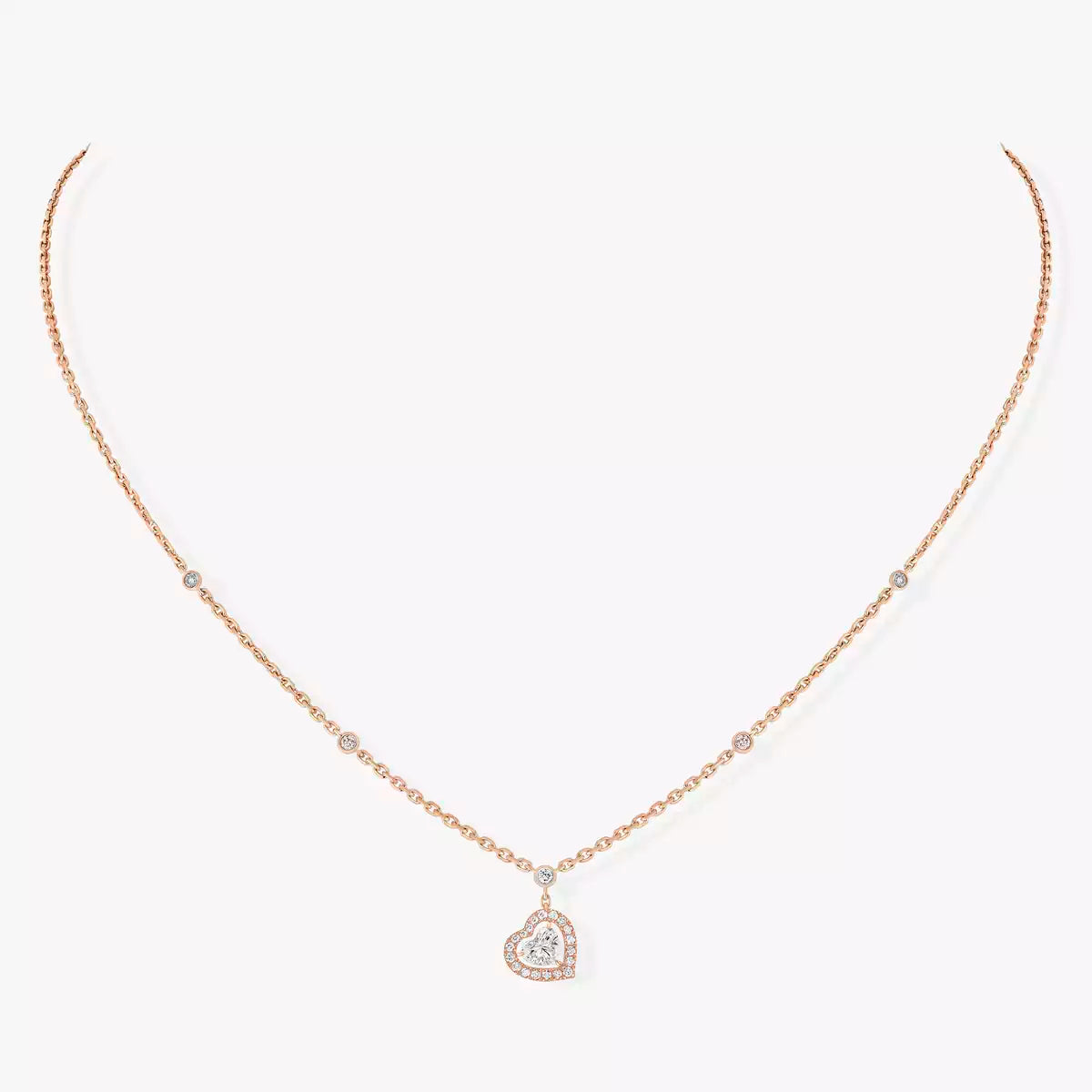 [AM]CLASSIC HEART PENDANT NECKLACE
