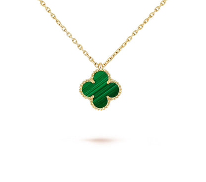[AM]9.5MM MINI CLOVER PENDANT NECKLACE COLLECTION