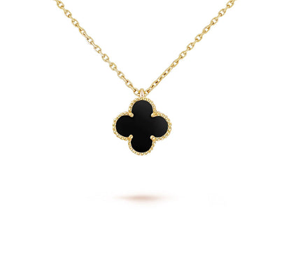 [AM]9.5MM MINI CLOVER PENDANT NECKLACE COLLECTION