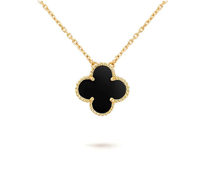 [AM]15MM CLOVER FLOWER PENDANT NECKLACE COLLECTION