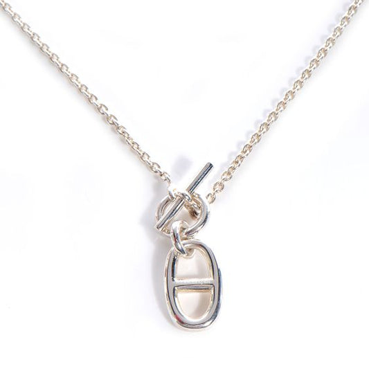 [AM]HM CHAINE D'ANCRE PENDANT NECKLACE STERLING SILVER