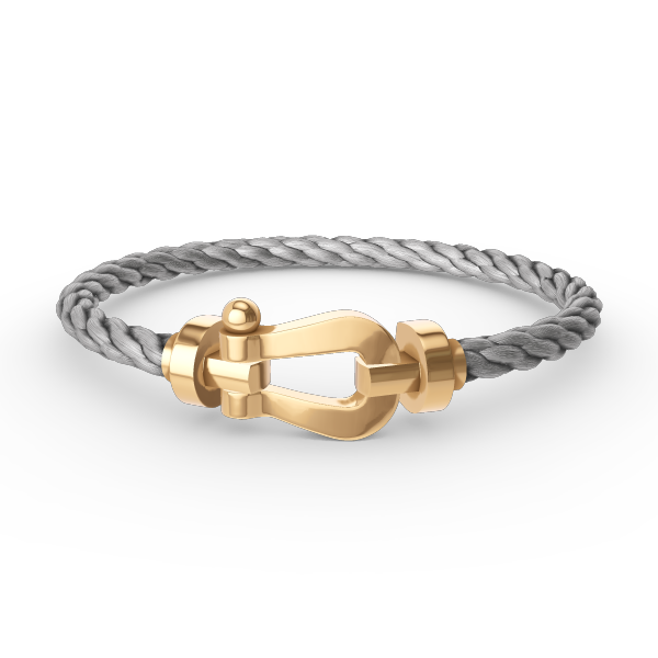 [AM]FORCE LARGE HORSESHOE BRACELET - GOLD