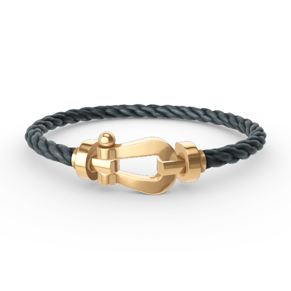 [AM]FORCE LARGE HORSESHOE BRACELET - GOLD