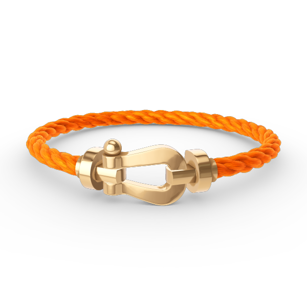 [AM]FORCE LARGE HORSESHOE BRACELET - GOLD