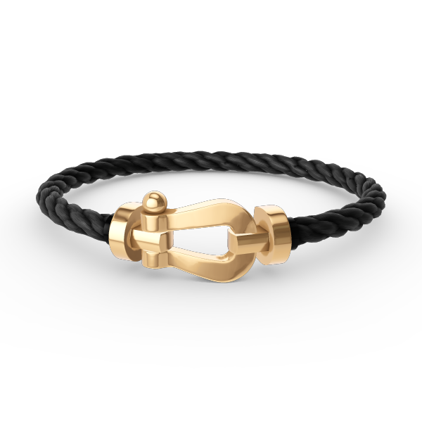 [AM]FORCE LARGE HORSESHOE BRACELET - GOLD