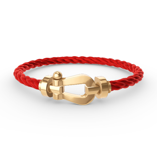 [AM]FORCE LARGE HORSESHOE BRACELET - GOLD
