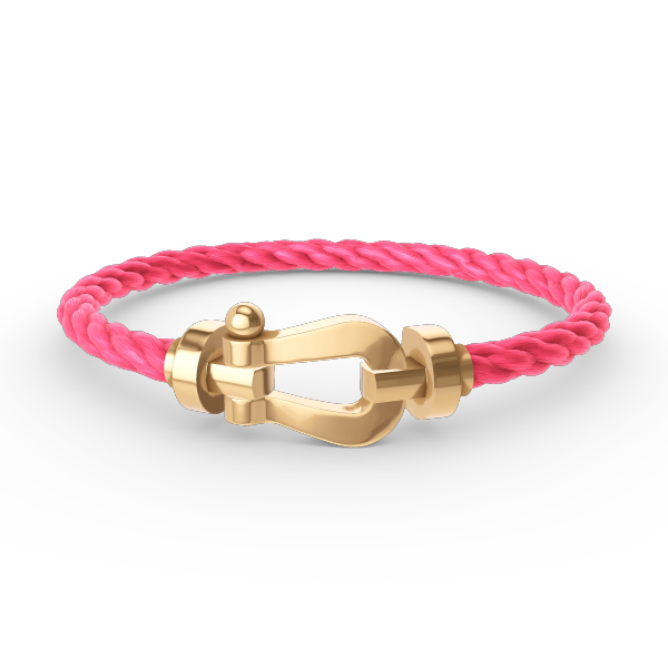 [AM]FORCE LARGE HORSESHOE BRACELET - GOLD