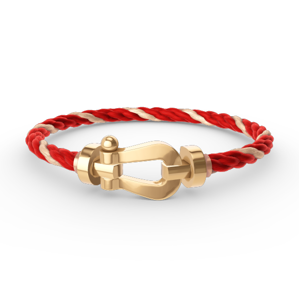 [AM]FORCE LARGE HORSESHOE BRACELET - GOLD