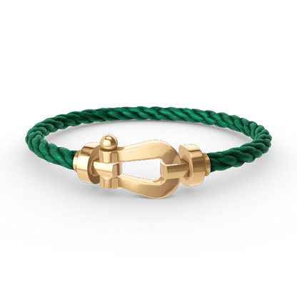 [AM]FORCE LARGE HORSESHOE BRACELET - GOLD