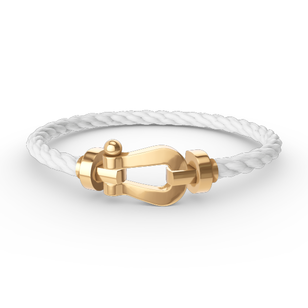 [AM]FORCE LARGE HORSESHOE BRACELET - GOLD