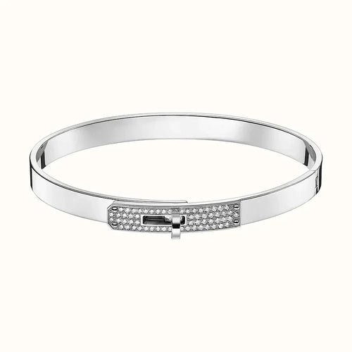 [AM]KELLY SILVER DIAMOND BRACELET
