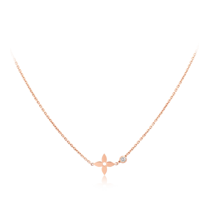 [AM]BLOSSOM PENDANT ROSE GOLD AND DIAMOND