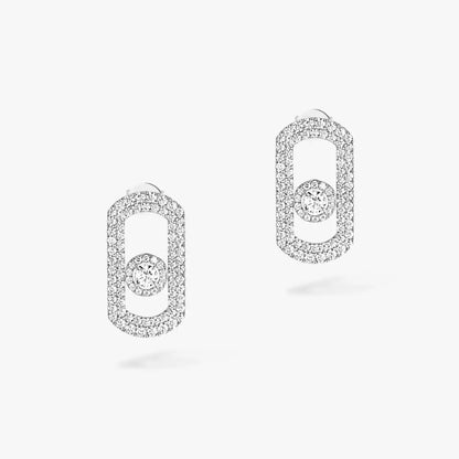 [AM]SO MOVE PAVÉ DIAMOND EARRINGS