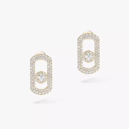 [AM]SO MOVE PAVÉ DIAMOND EARRINGS