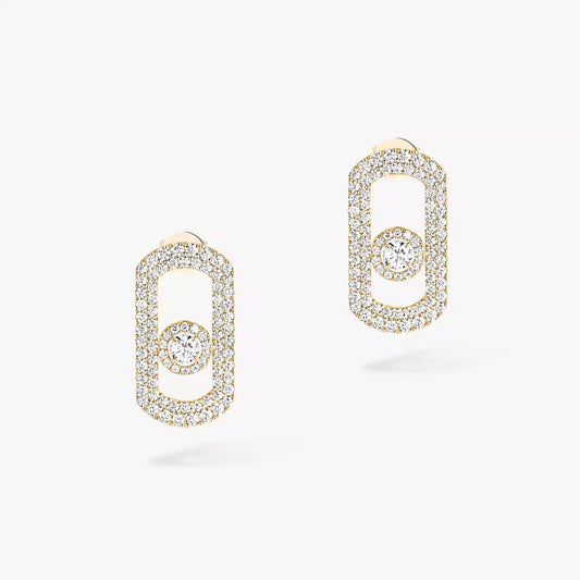 [AM]SO MOVE PAVÉ DIAMOND EARRINGS