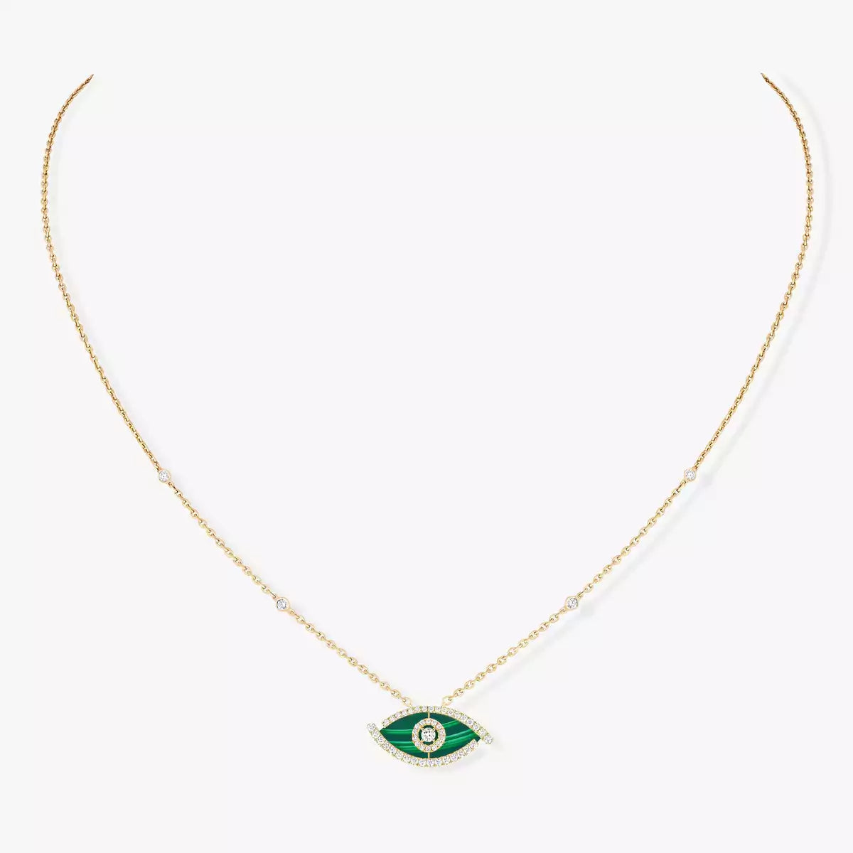 [AM]LUCKY EYE DIAMOND NECKLACE