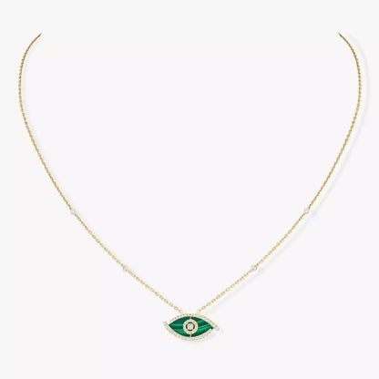 [AM]LUCKY EYE DIAMOND NECKLACE