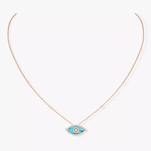 [AM]LUCKY EYE DIAMOND NECKLACE