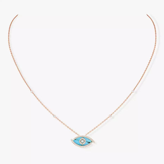 [AM]LUCKY EYE DIAMOND NECKLACE