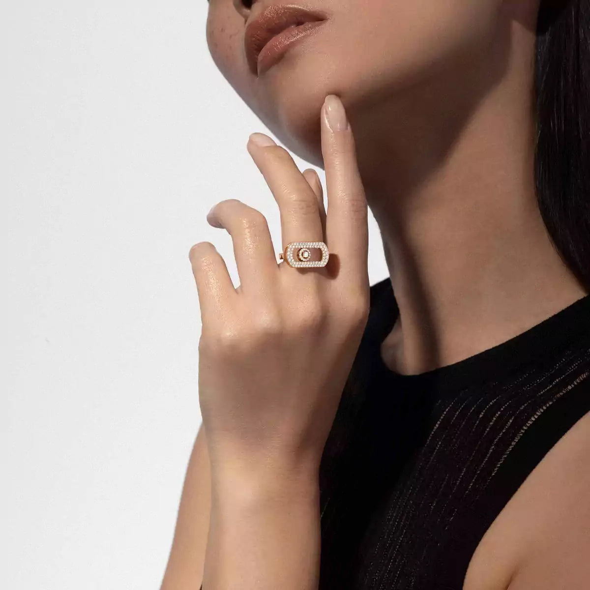 [AM]SO MOVE FULL PAVÉ DIAMOND RING