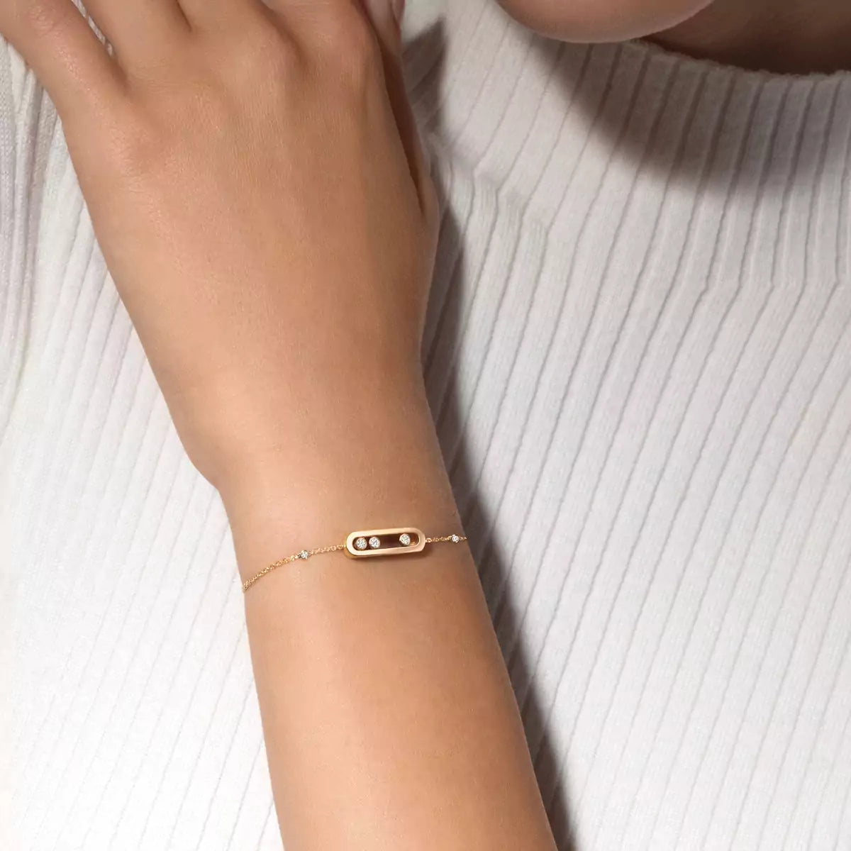 [AM]BABY MOVE DIAMOND BRACELET