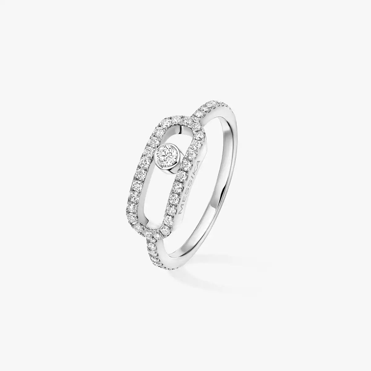 [AM]MOVE UNO FULL PAVÉ DIAMOND RING