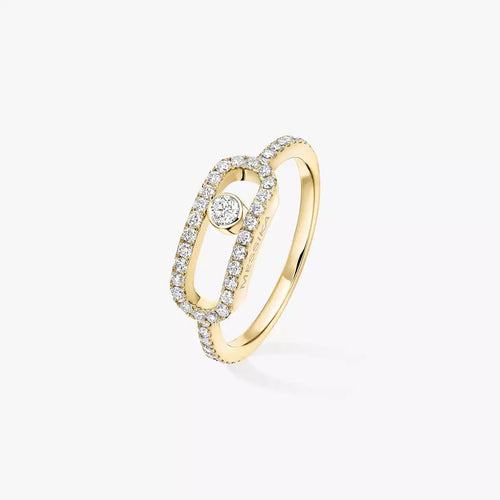 [AM]MOVE UNO FULL PAVÉ DIAMOND RING