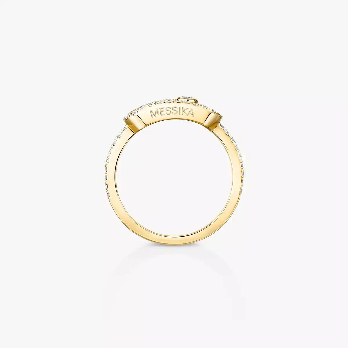 [AM]MOVE UNO FULL PAVÉ DIAMOND RING