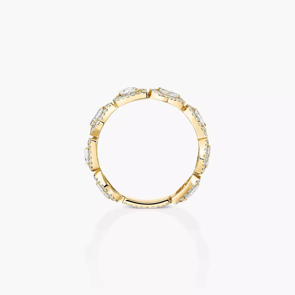 [AM]MY TWIN DIAMOND WEDDING RING