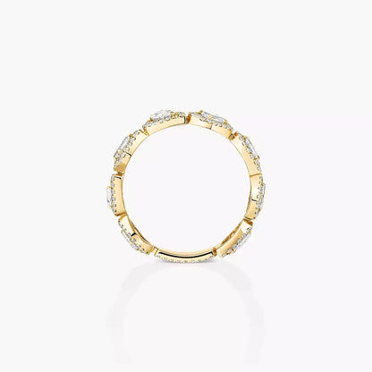 [AM]MY TWIN DIAMOND WEDDING RING