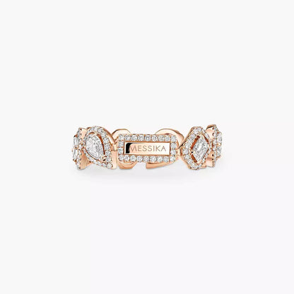 [AM]MY TWIN DIAMOND WEDDING RING