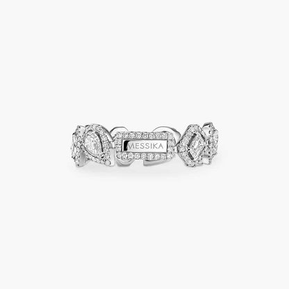 [AM]MY TWIN DIAMOND WEDDING RING